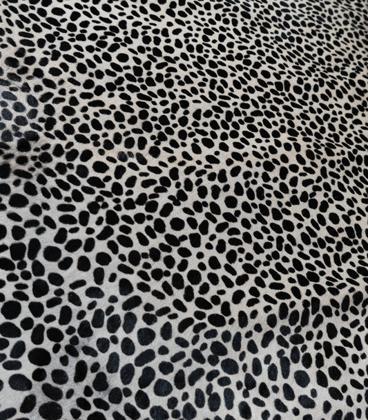 Hair-On Print Large Cheetah (black/white)