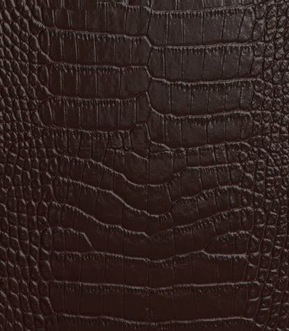 Leather croc top