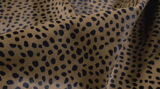 Hair-On Print Large Cheetah (black/tan)
