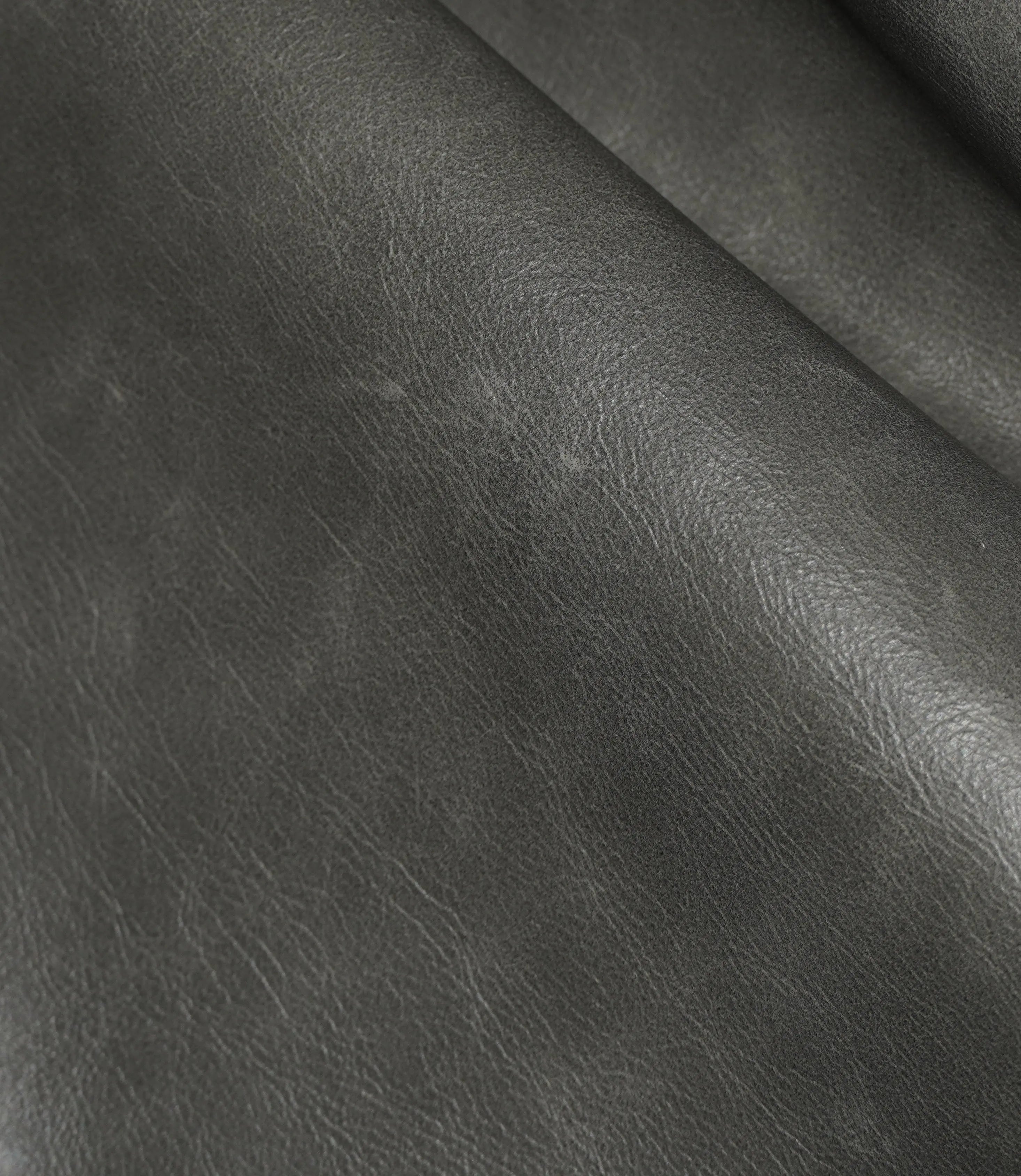 Gray Natural Nappa Leather Hide popular Material - Gray